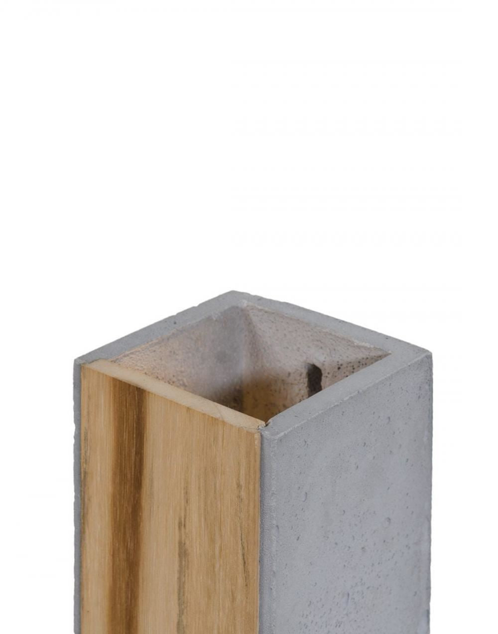 Orto teak wall light