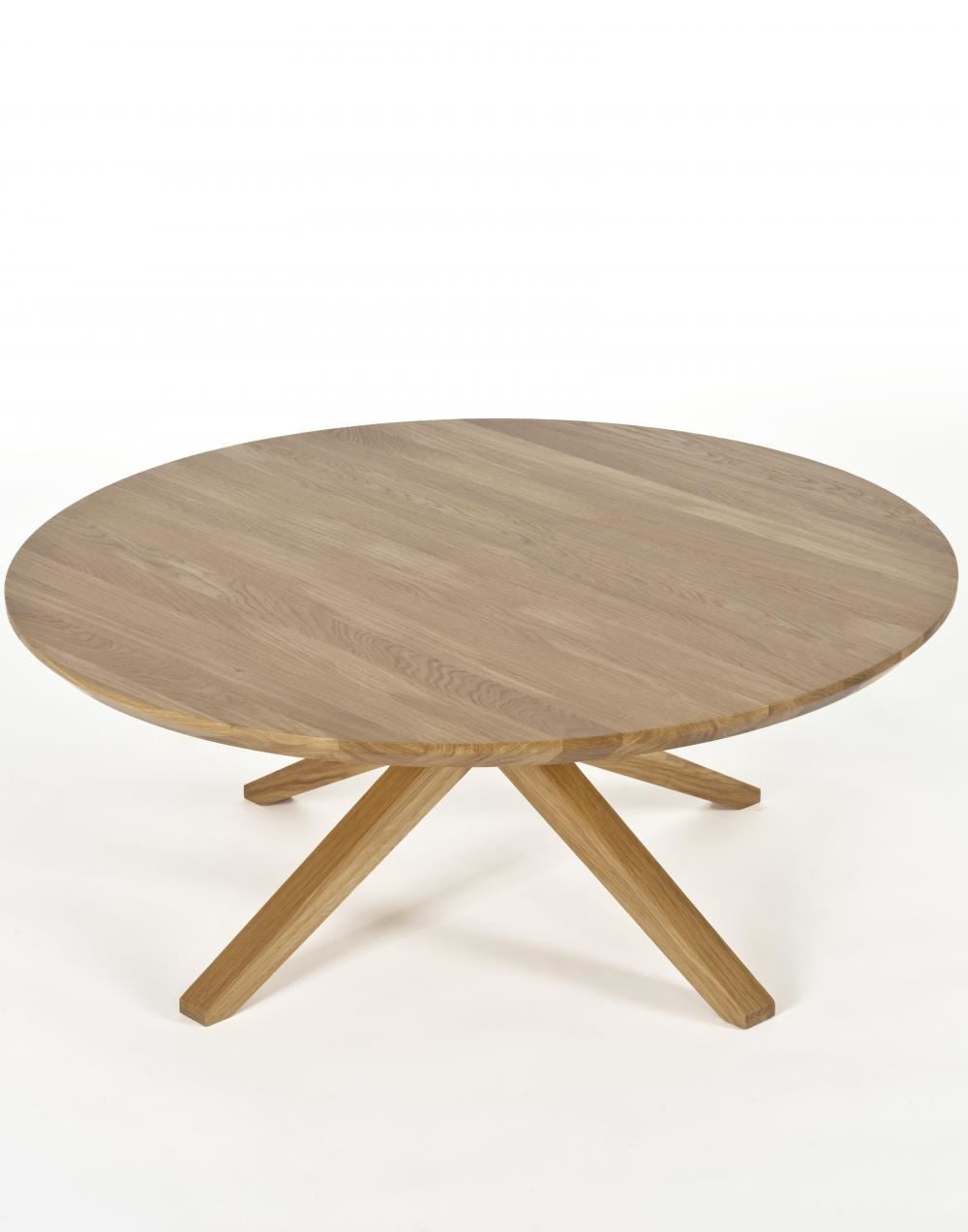 Outlet Case Furniture Cross Round Coffee Table