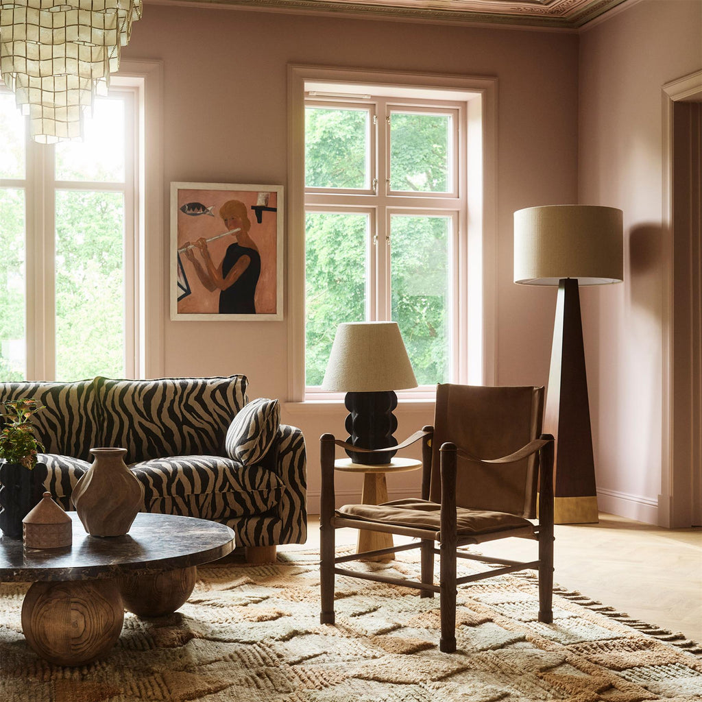 Dusty Deco Pyramid Floor Lamp