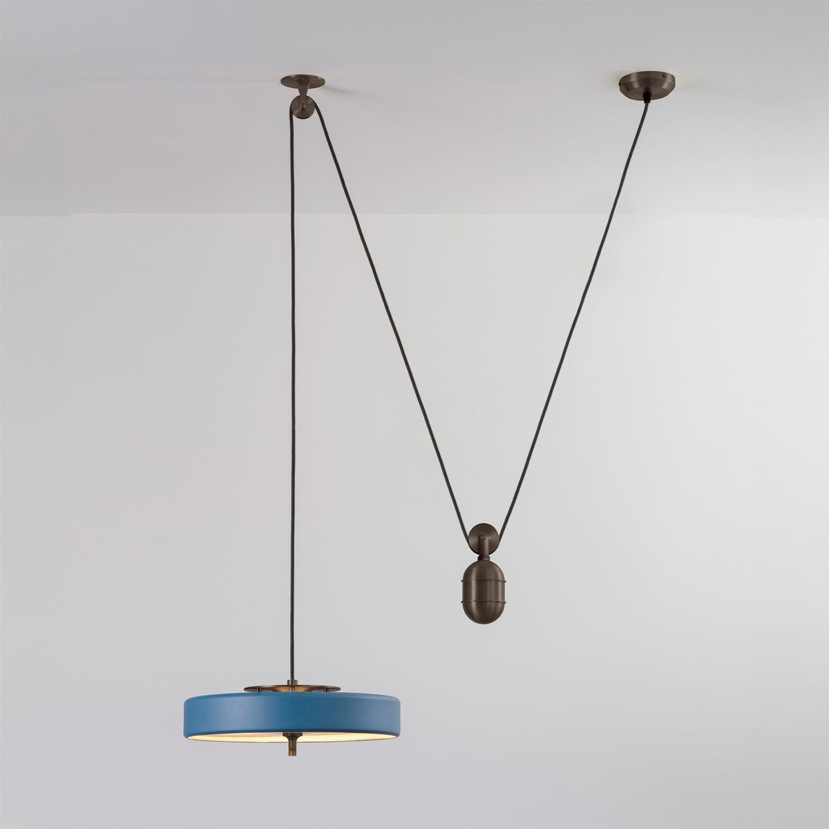 Bert Frank Revolve Rise And Fall Pendant Light