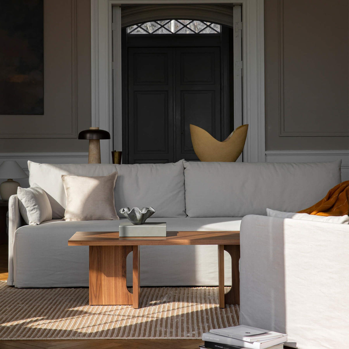 Audo Copenhagen Offset 3 Seater Loose Cover Sofa