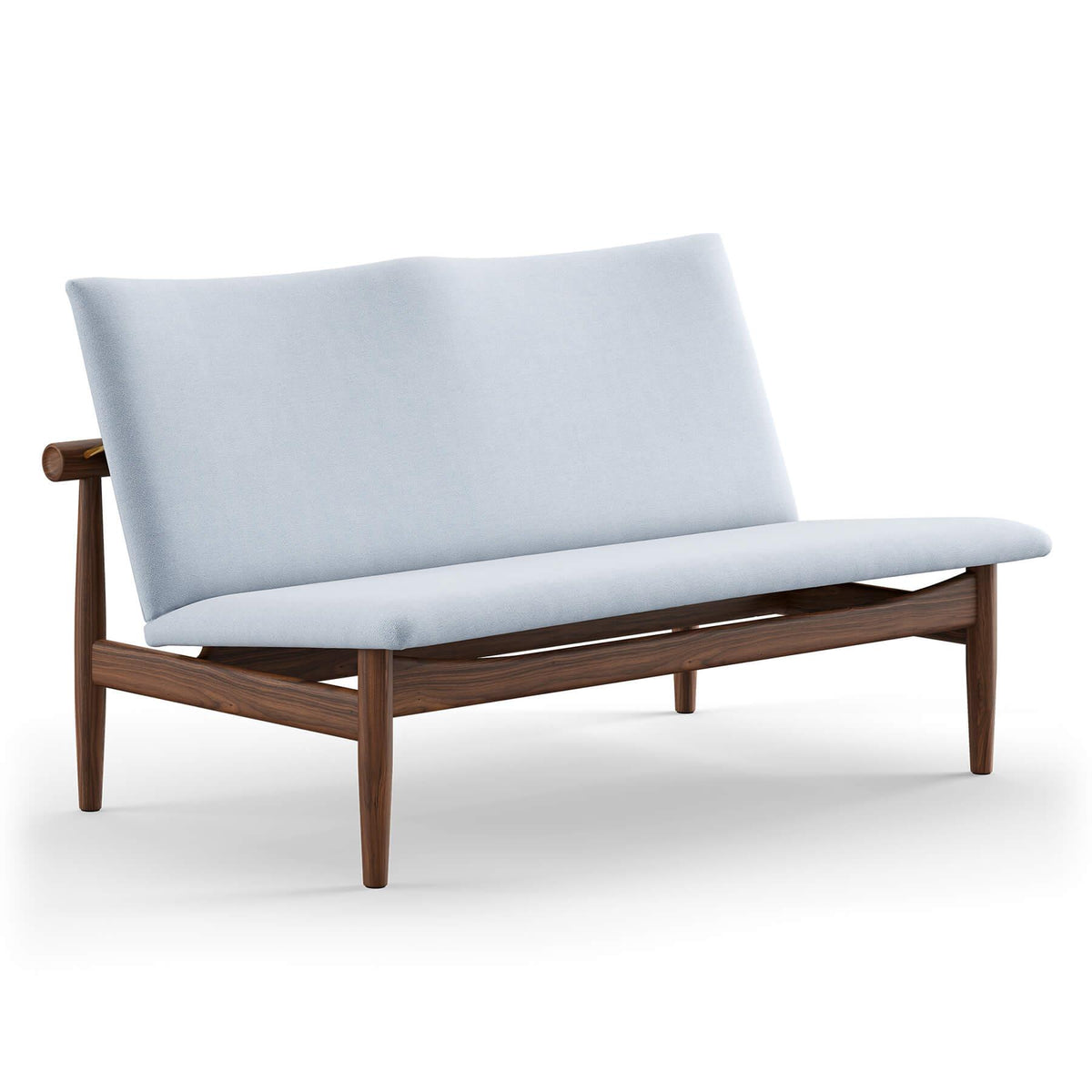 Finn Juhl The Japan 2 Seater Sofa in Walnut