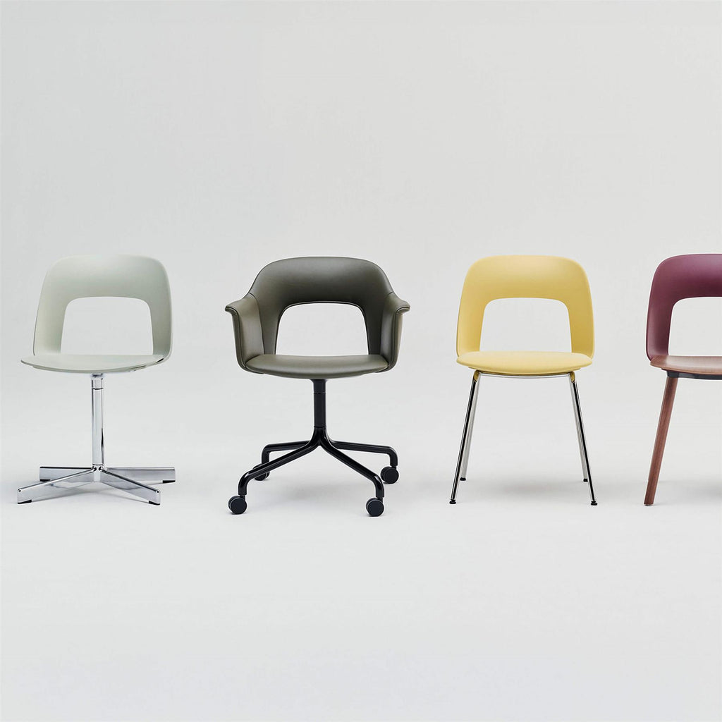 HAY Layout Chair 132 with 4 Star Swivel Base