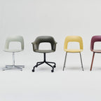 HAY Layout Chair 132 with 4 Star Swivel Base