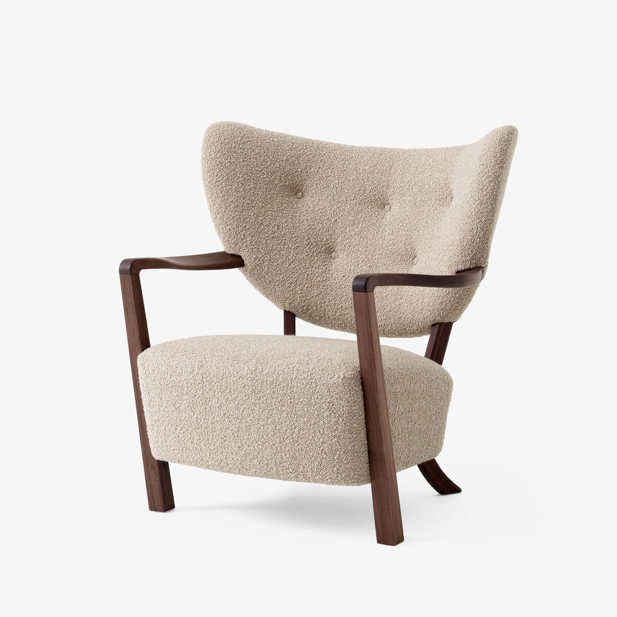&Tradition ADT2 & ADT3 Wulff Lounge Chair Ottoman