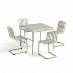 HAY Palissade Cantilever Garden Dining Set - Small - Curated by Holloways of Ludlow