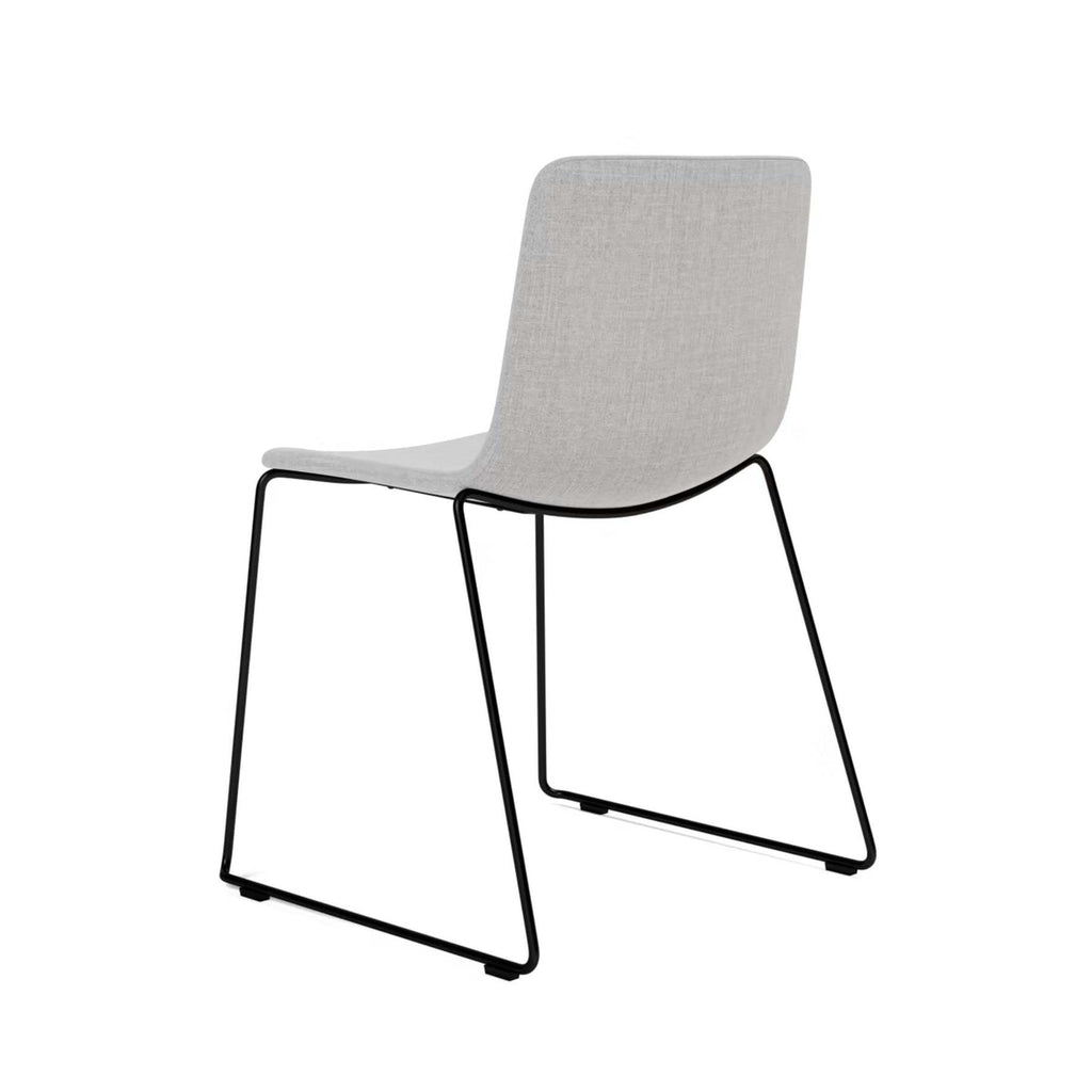 Fredericia Pato Sledge Chair, Fully Upholstered