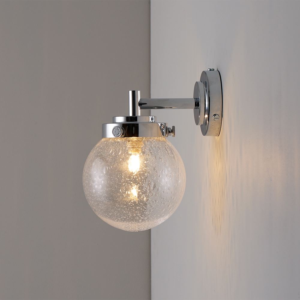 Original BTC Mini Globe Wall Light - Suitable For Bathrooms