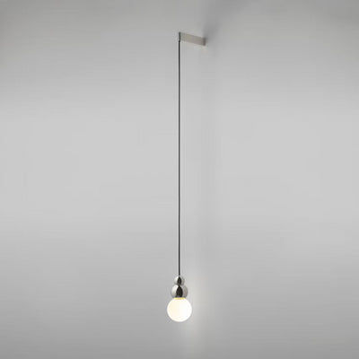 Ball wall light with bracket