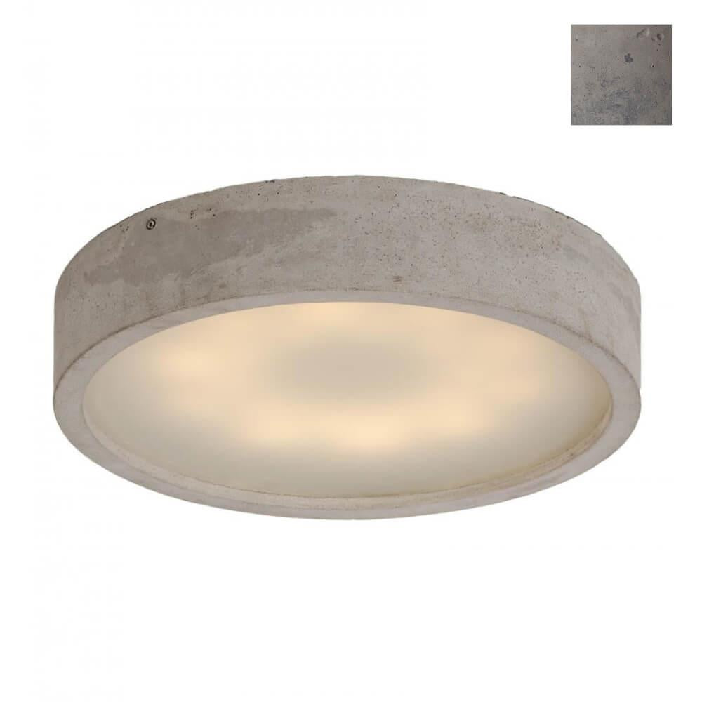 Outlet Plan concrete ceiling light