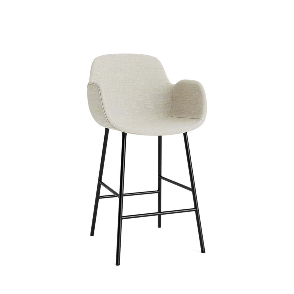 Normann Copenhagen Form Bar Armchair, Metal Legs