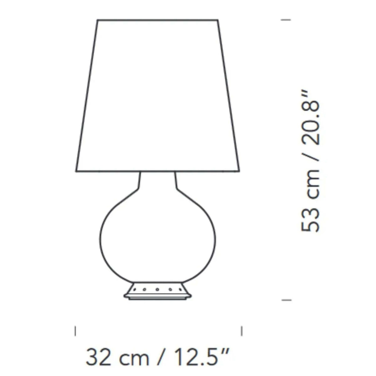 FontanaArte Fontana 1853 Table Lamp