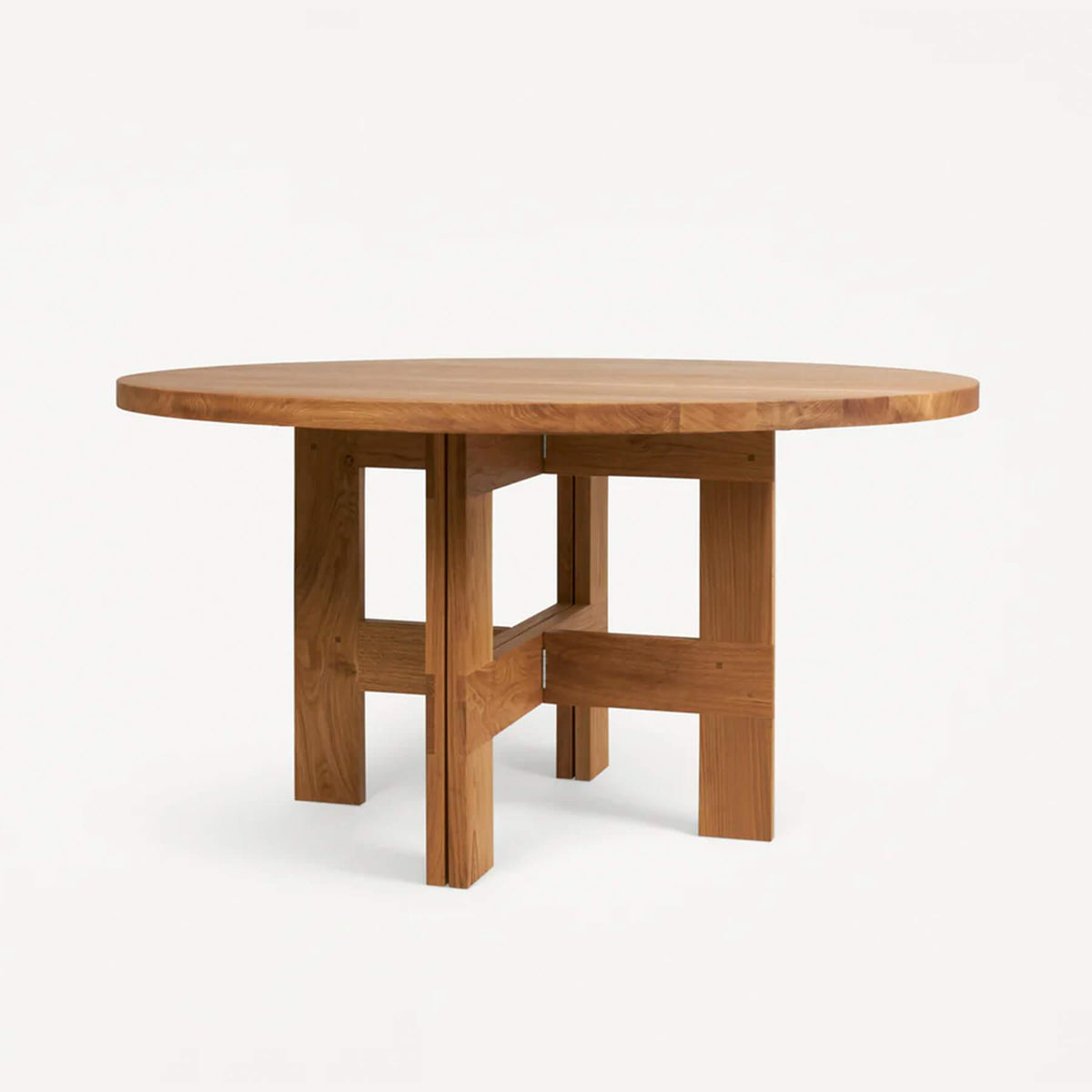 Frama Farmhouse Trestle Dining Table - Round