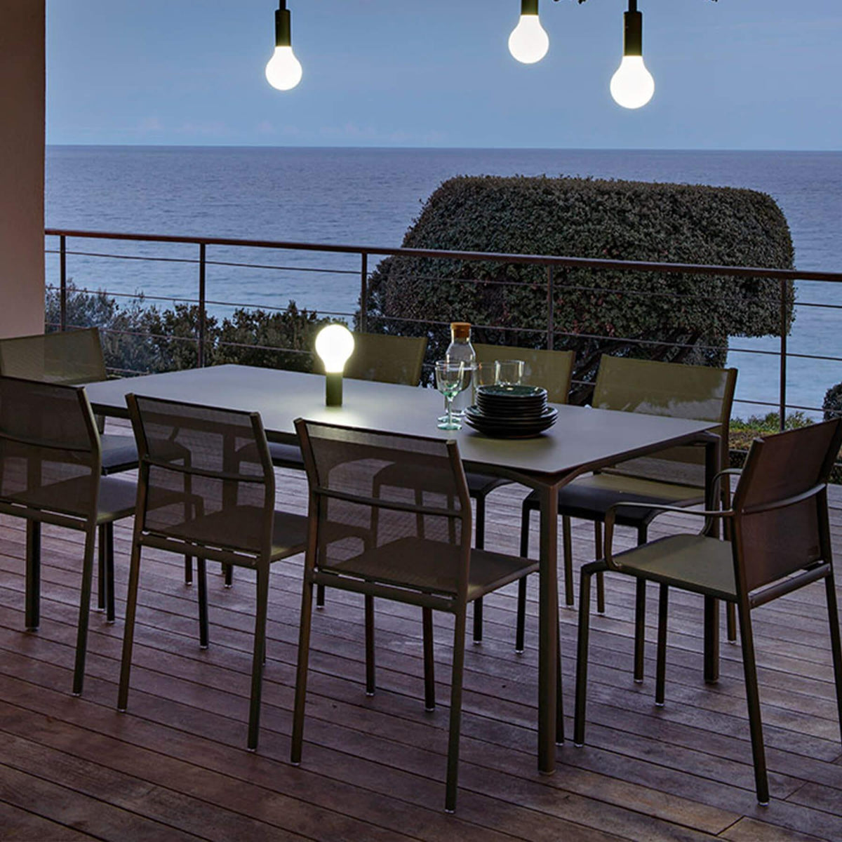 Fermob Aplo Portable Rechargeable Outdoor Lamp