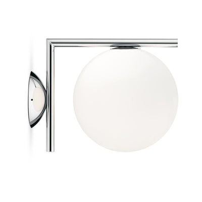 Ex-Display Flos IC Wall & Ceiling Light - Small, Chrome
