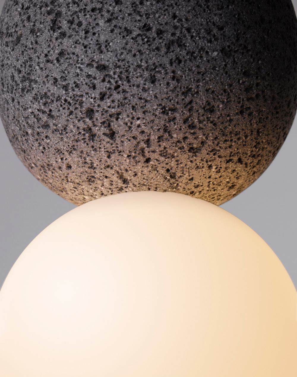 Origo pendant - Volcanic rock