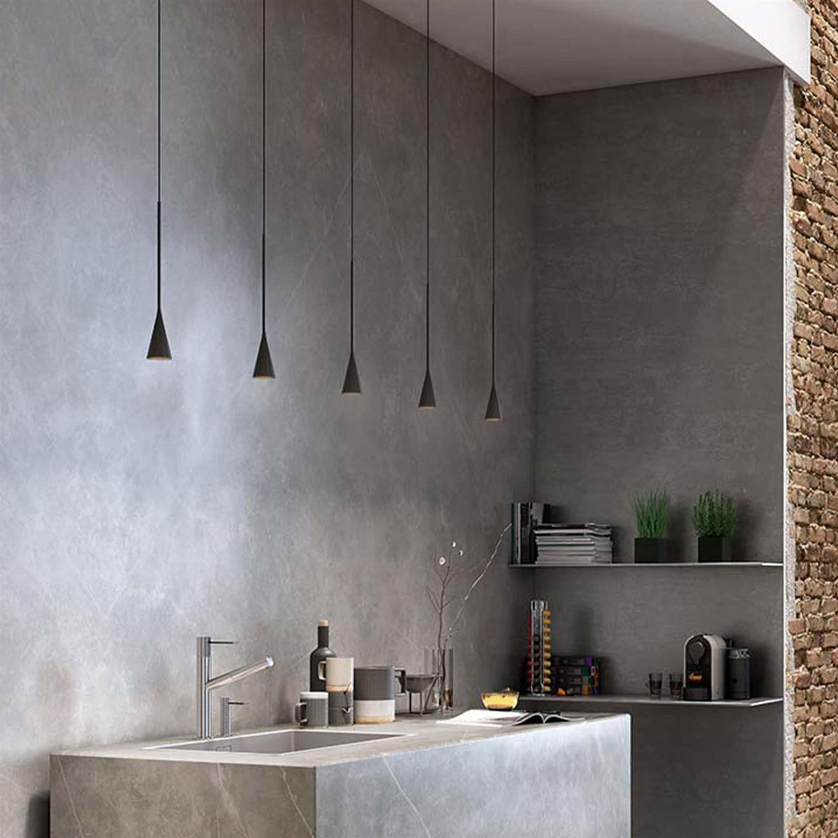 Bover Skybell Plus S/1L Pendant Light