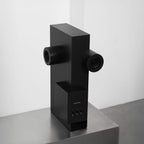 Transparent Brutalist Speaker