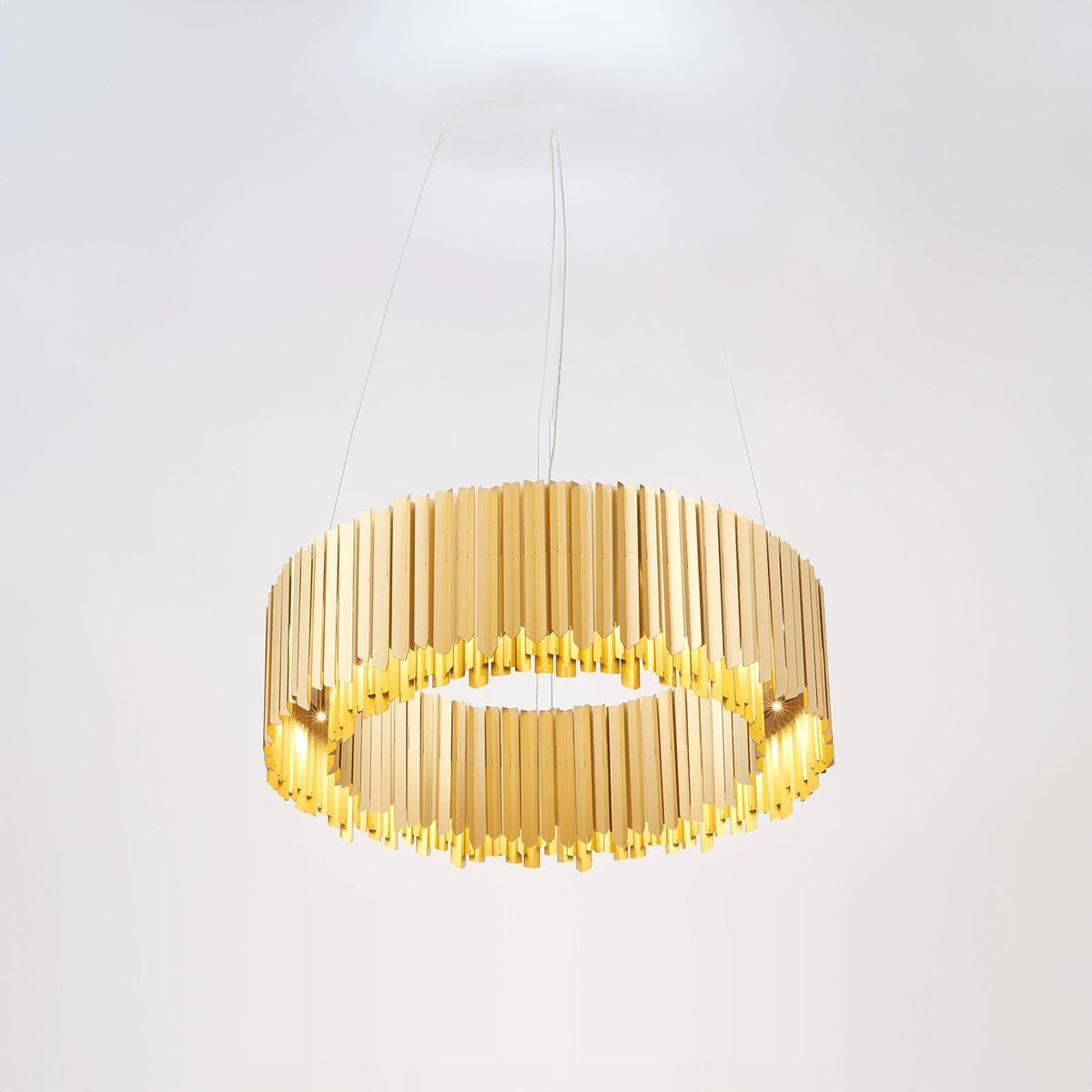 Tom Kirk Lighting Facet Chandelier