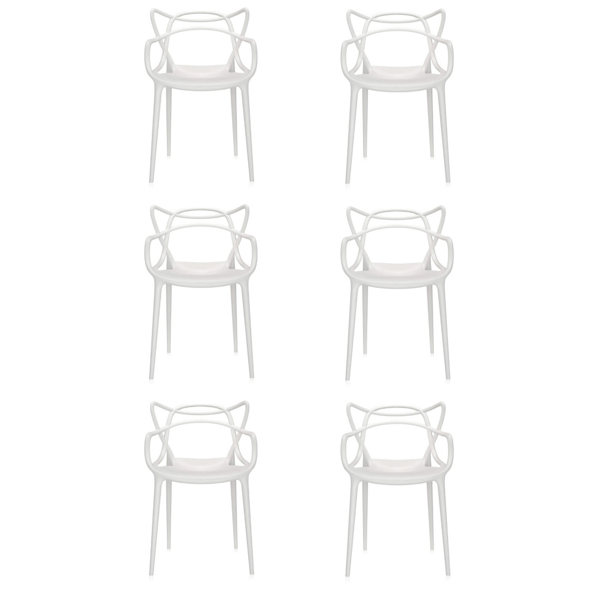 Kartell Masters Dining Chair Set