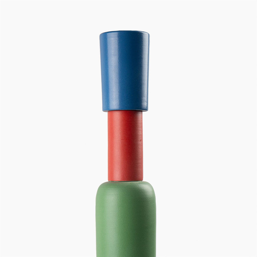 Bitossi Nathalie Du Pasquier - Nero Verde Rosso Vase