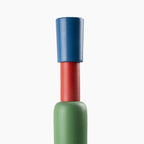 Bitossi Nathalie Du Pasquier - Nero Verde Rosso Vase