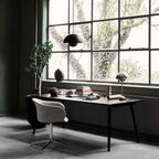 &Tradition JH33 Elefy Chair with Upholstery & Swivel Base