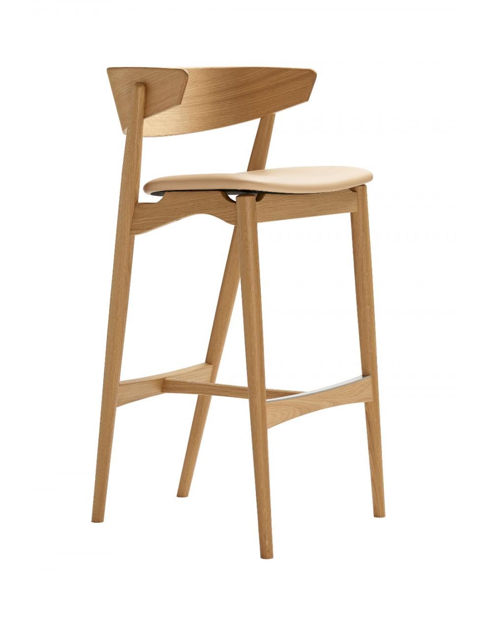 Sibast No 7 Stool with Back Rest