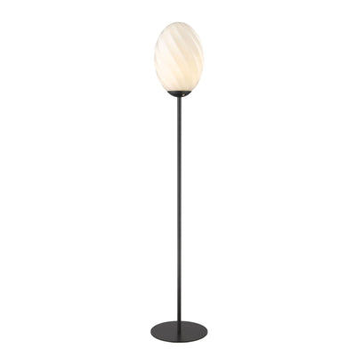 Halo Lighting Twist Oval Floor Light