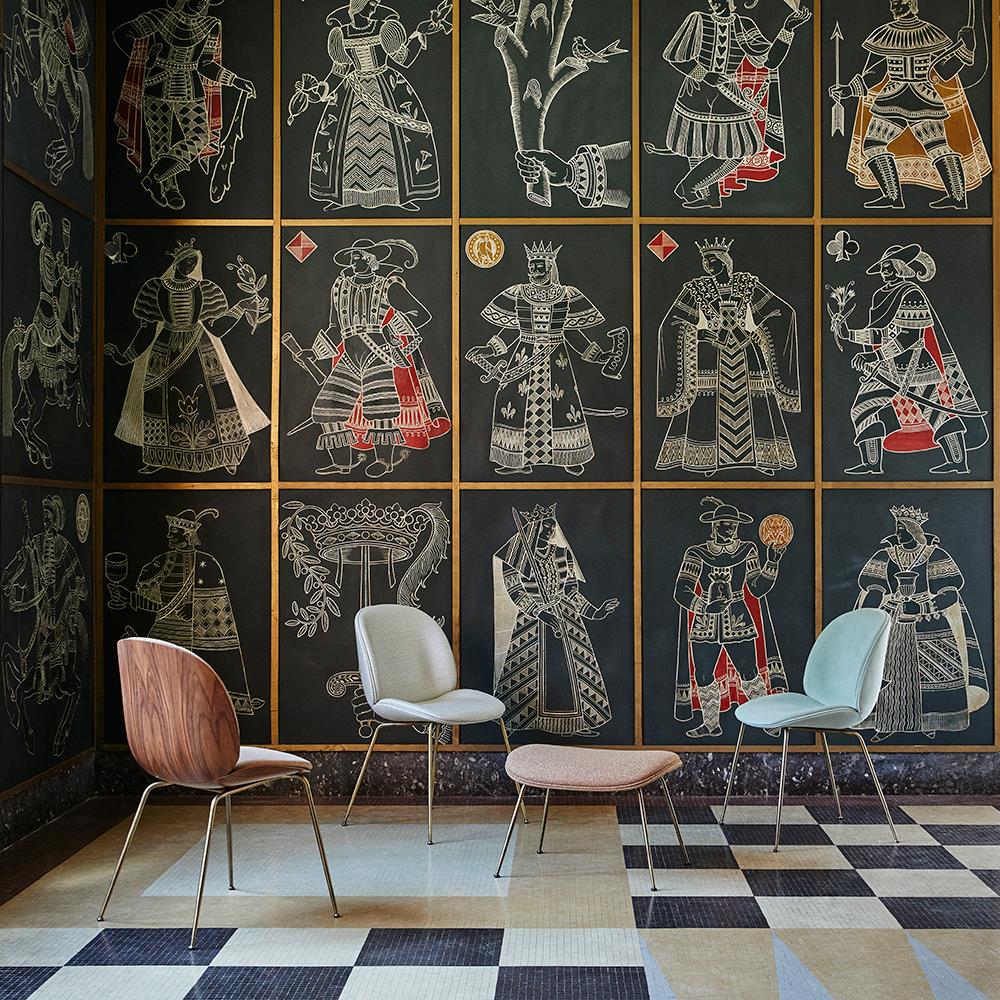 GUBI Beetle Front Upholstered Chair