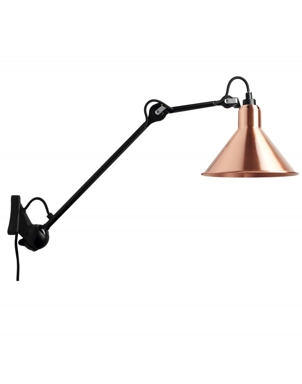DCW Editions Lampe Gras 222 Wall Light - Black Arm