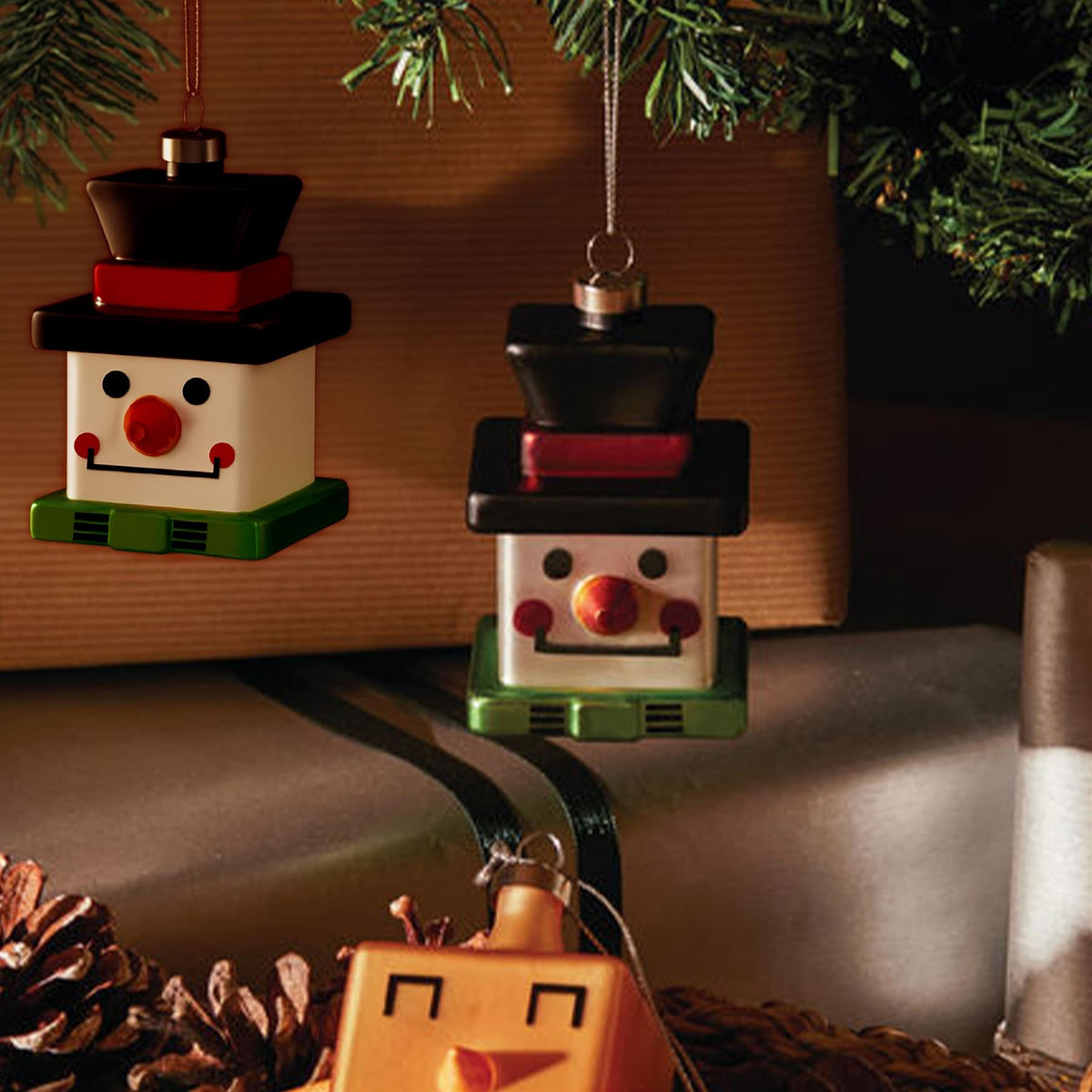 Alessi Snow Cube Christmas Ornament