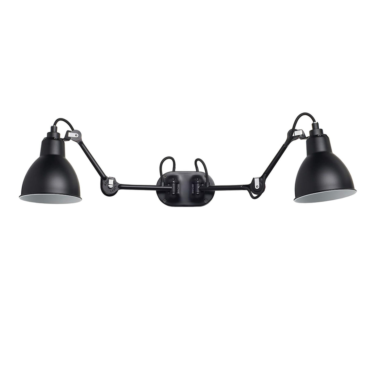 DCW Editions Lampe Gras No204 L40 Double Bathroom Wall Light