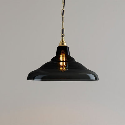 Davey Glass School Pendant Light