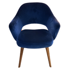 Ex-Display Set of 4 Knoll Saarinen Conference Chairs in Knoll Velvet **STORE COLLECTION ONLY**
