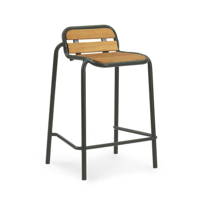 Normann Copenhagen Vig Wooden Garden Barstool