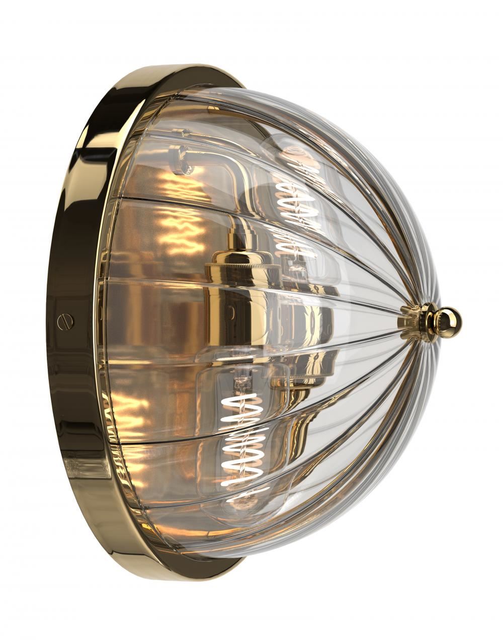 Fritz Fryer Grafton Globe Wall Light