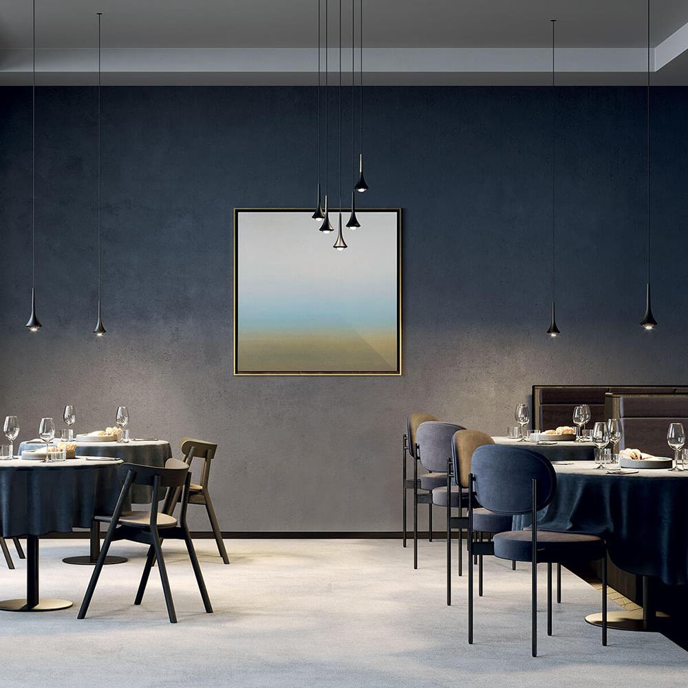 Rain pendant light - single