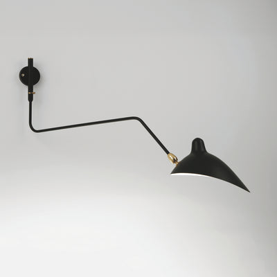Serge Mouille Applique Pivotants 1 Rotating Arm Wall Lamp