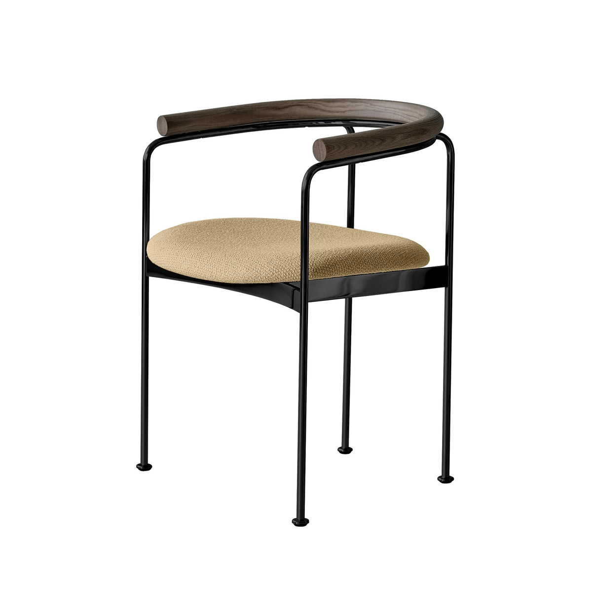 DK3 Baia Chair with Wooden Back