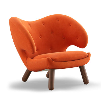 Finn Juhl The Pelican Chair in Walnut