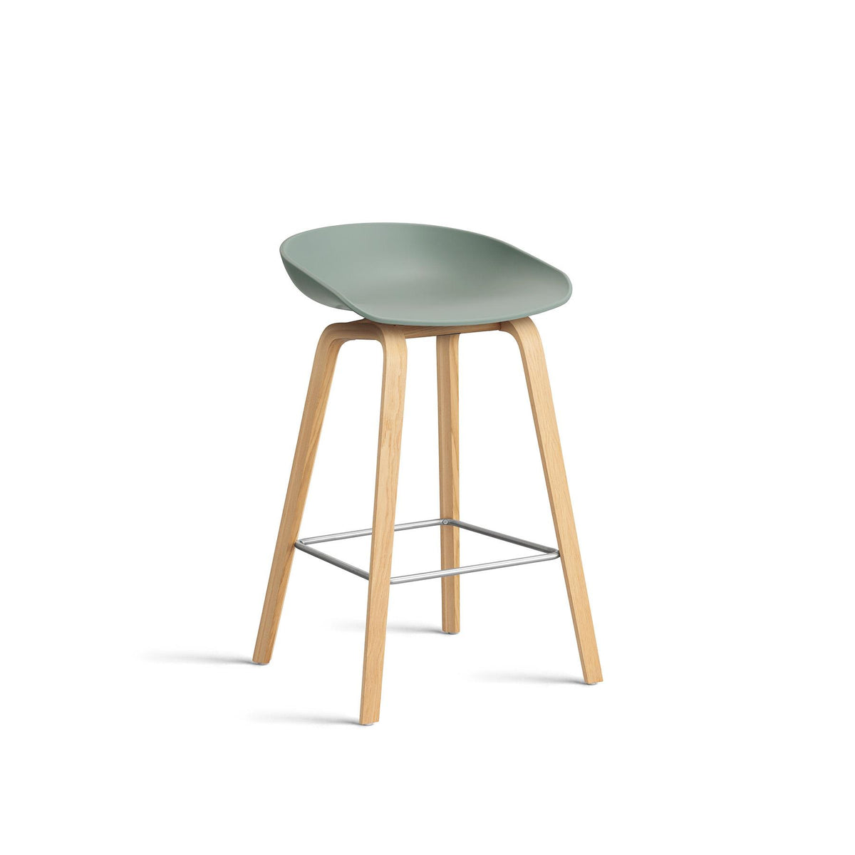 HAY About a Stool 32 Felt Gliders Breakfast Bar Stool