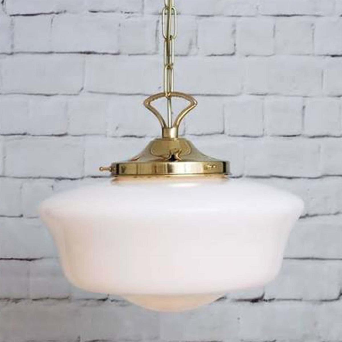 Mullan Lighting Anath Schoolhouse Bathroom Pendant Light