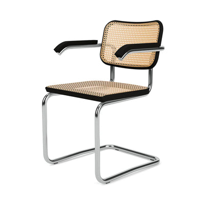 Knoll Cesca Dining Armchair Cane Seat & Back