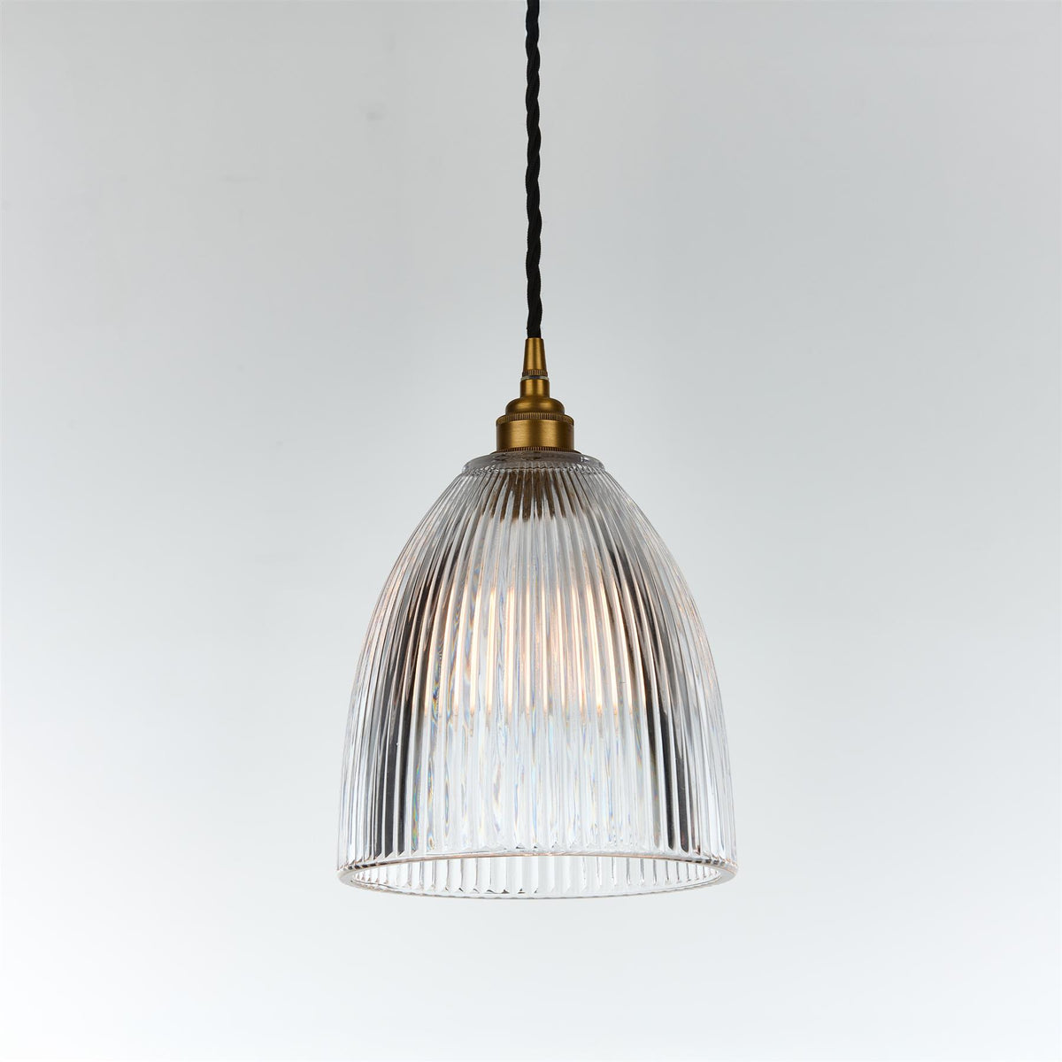 Old School Electric Elongated Prismatic Pendant Light