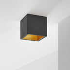 Concrete box ceiling light