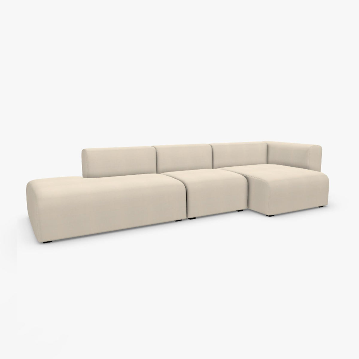 HAY Mags Sofa 3+ Seater Combination 4 Right