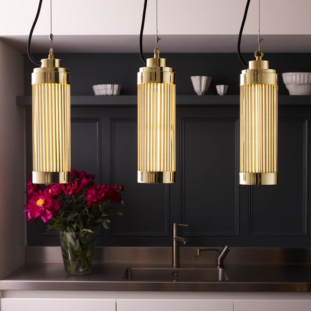 Davey pillar pendant light