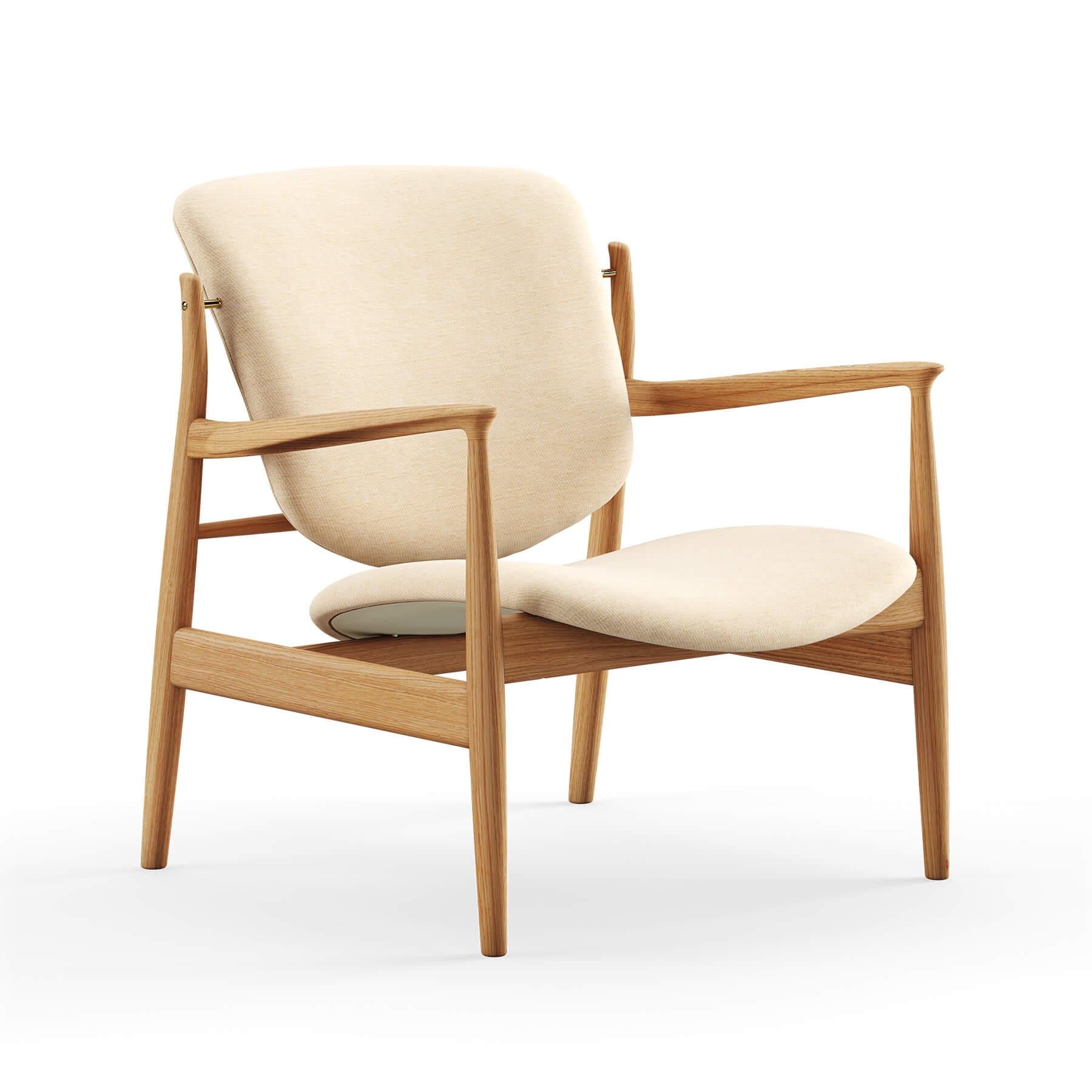 Finn Juhl The France Chair in Dark Oiled Oak