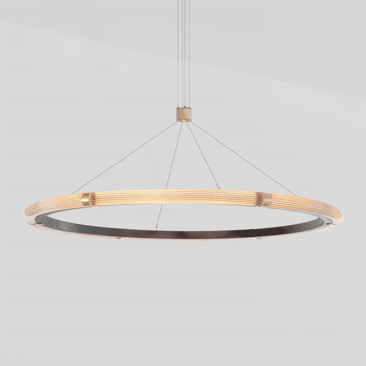 J. Adams Strata Circular Pendant Light